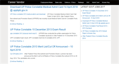 Desktop Screenshot of careervendor.com