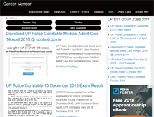Tablet Screenshot of careervendor.com